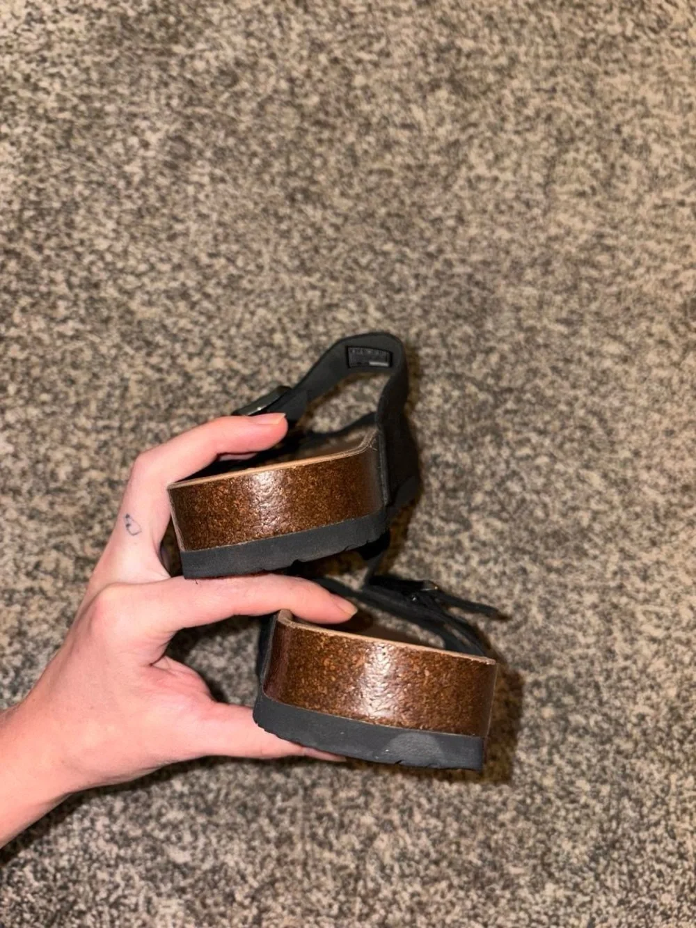 Sketchers Lux Foam Sandals size 8 NWOT